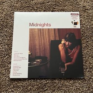 NEW Taylor Swift Midnights Signed Vinyl